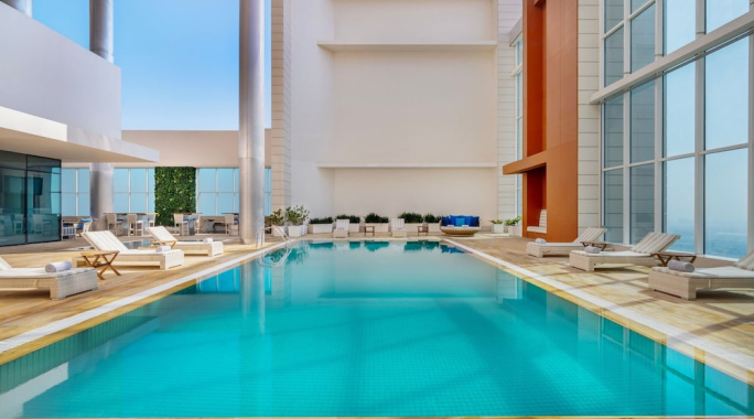 Hôtel Marriott Downtown Abu Dhabi 5*, Séjour Emirats Arabes Unis, Abu Dhabi par Ôvoyages Hôtel Marriott Downtown Abu Dhabi 5*, Séjour Emirats Arabes Unis, Abu Dhabi par Ôvoyages