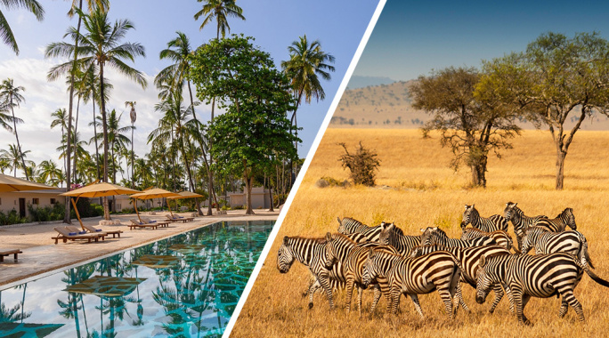 Combiné Diamonds Mapenzi + safari 2 nuits, Combiné Tanzanie par Ôvoyages Combiné Diamonds Mapenzi + safari 2 nuits, Combiné Tanzanie par Ôvoyages