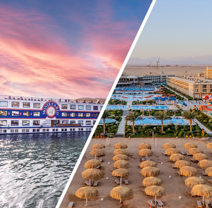 Combiné Croisière Ôclub 5* sur le Nil avec visites en option & séjour balnéaire à Hurghada en 4*, Circuit Egypte, Hurghada par Ôvoyages Combiné Croisière Ôclub 5* sur le Nil avec visites en option & séjour balnéaire à Hurghada en 4*, Circuit Egypte, Hurghada par Ôvoyages