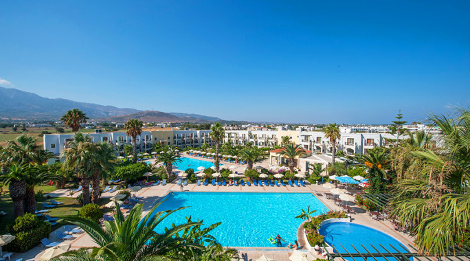 Hôtel Tigaki Beach 4*, Séjour Grèce & ses îles, Kos par Ôvoyages Hôtel Tigaki Beach 4*, Séjour Grèce & ses îles, Kos par Ôvoyages