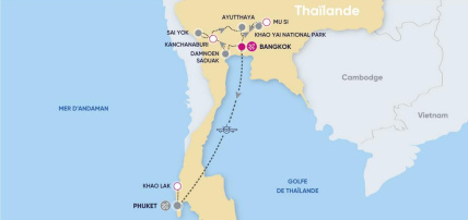 Combiné Trésors authentiques du Siam 4* & Séjour au Ôclub Experience Khaolak Emerald 5*, Circuit Thaïlande, Bangkok par Ôvoyages Combiné Trésors authentiques du Siam 4* & Séjour au Ôclub Experience Khaolak Emerald 5*, Circuit Thaïlande, Bangkok par Ôvoyages