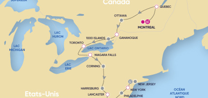 Circuit Mille & Une Facettes du Canada & des USA 2 & 3*, Circuit Etats-Unis, New York par Ôvoyages Circuit Mille & Une Facettes du Canada & des USA 2 & 3*, Circuit Etats-Unis, New York par Ôvoyages