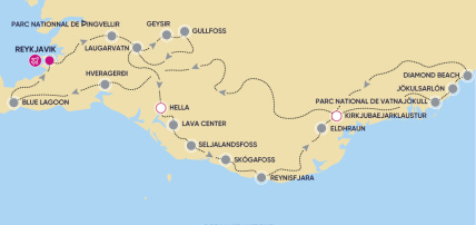 Circuit Energies Cachées & Aurores Boréales 3*, Circuit Islande par Ôvoyages Circuit Energies Cachées & Aurores Boréales 3*, Circuit Islande par Ôvoyages