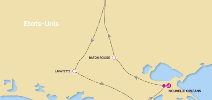 Autotour Découvrez les Merveilles de la Louisiane 3*, Circuit Etats-Unis, Louisiane par Ôvoyages Autotour Découvrez les Merveilles de la Louisiane 3*, Circuit Etats-Unis, Louisiane par Ôvoyages