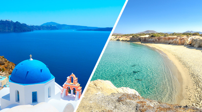 Combiné île de Santorin & île de Naxos 2* ou 3*, Combiné Grèce & ses îles, Cyclades, Santorin par Ôvoyages Combiné île de Santorin & île de Naxos 2* ou 3*, Combiné Grèce & ses îles, Cyclades, Santorin par Ôvoyages
